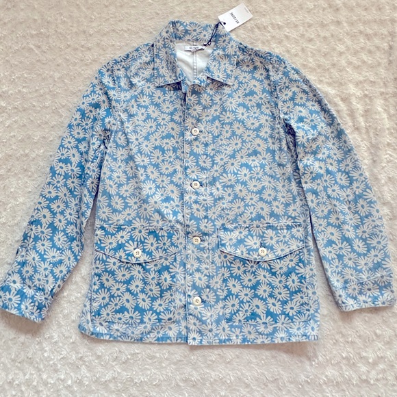 RE/DONE 90s Canvas Chore Jacket Daisy NWT - Picture 11 of 14